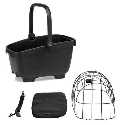 Cortina Hundebett Doha schwarz mik