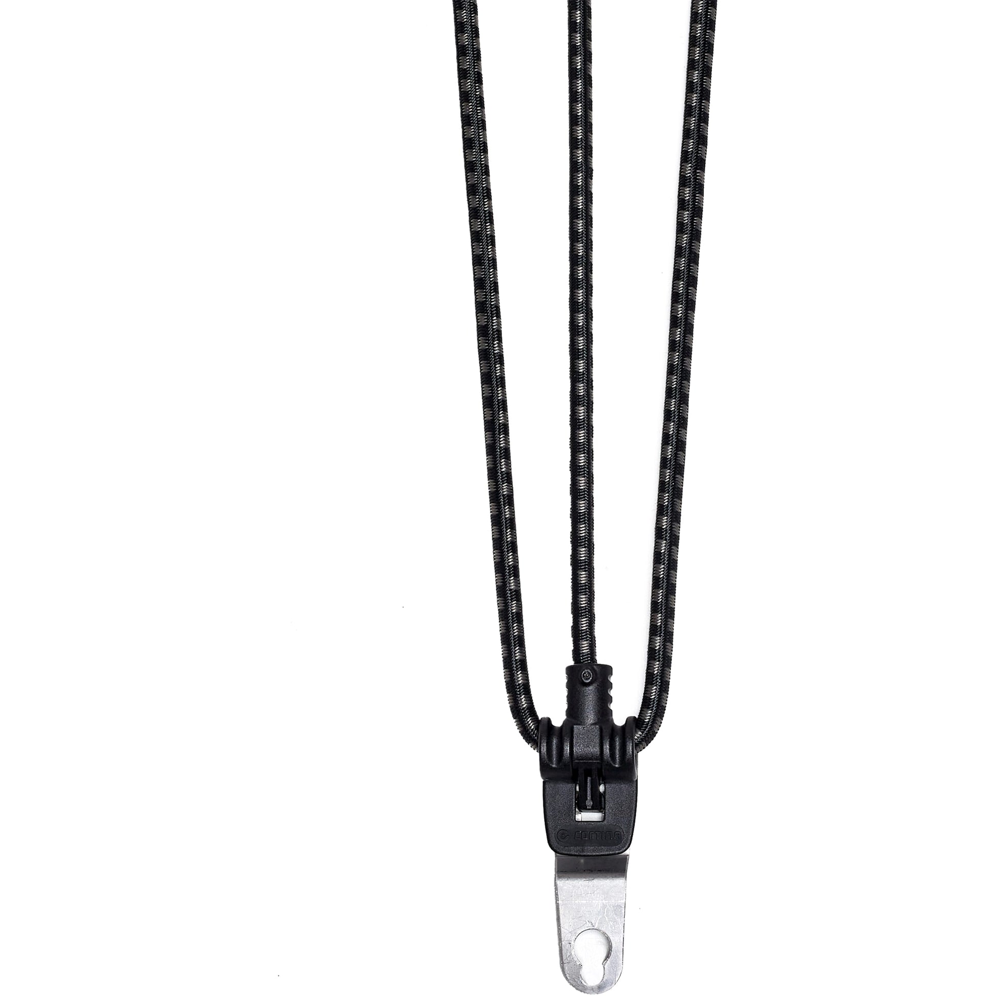Cortina Snachtbinder Jakarta 76 cm Schwarzer Anthrazit