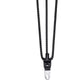 Cortina Snachtbinder Jakarta 76 cm Schwarzer Anthrazit