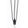 Cortina Snelbinder Jakarta 62 cm weiß schwarz