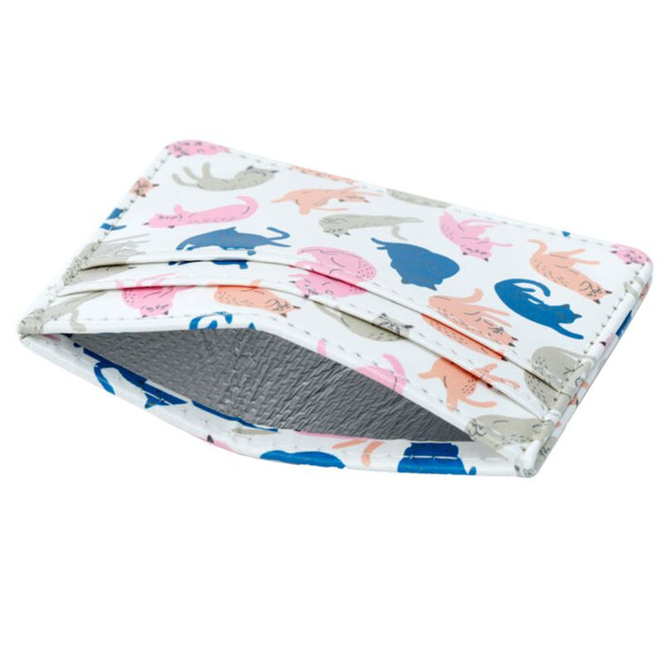 Katze Life Fabrics RFID Protection Anti-Skim-Kartenhalter