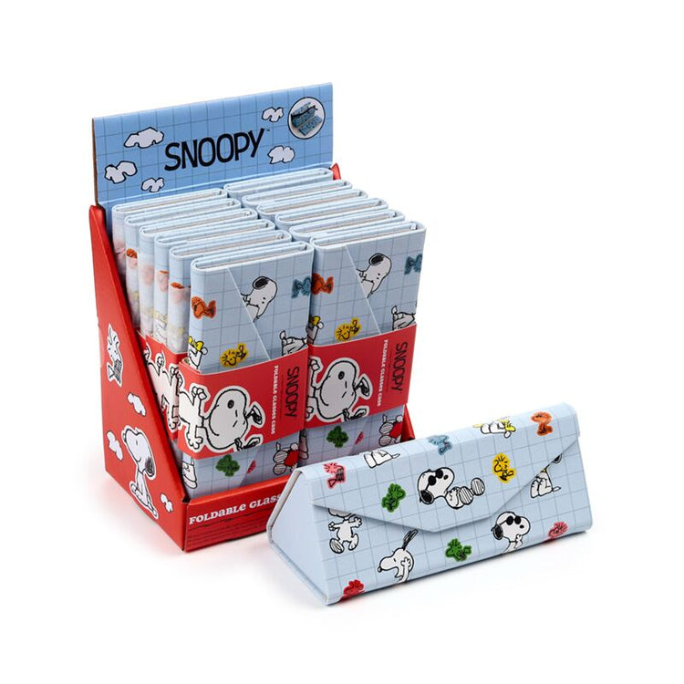 Peanuts Snoopy Woodstock faltbarer Sonnenbrillenhalter