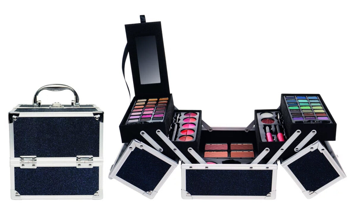 Make-up-Set Casuelle Schwarz Blau Glitzer (81.459.00)