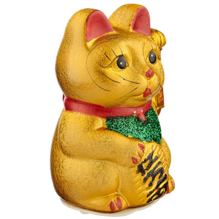 Offene Augen 17 cm Maneki Necko Lucky Katze