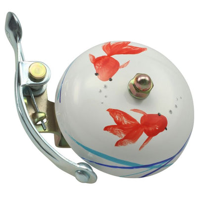 Kranich-Suzu-Glocke – handbemalt – Koi