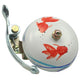 Kranich-Suzu-Glocke – handbemalt – Koi
