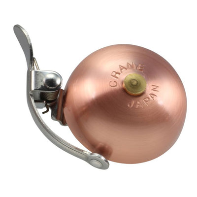 Crane Mini-Suzu-Glocke (Druckguss) – gebürstetes Kupfer