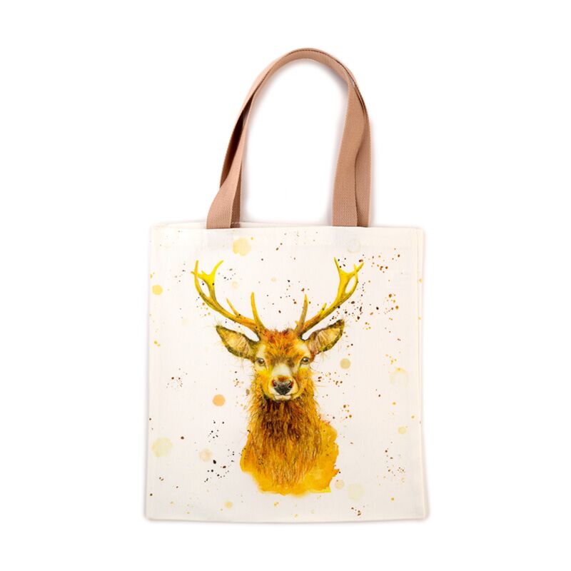 Jan Pashley Wild Hert Poly -Baumwolltasche