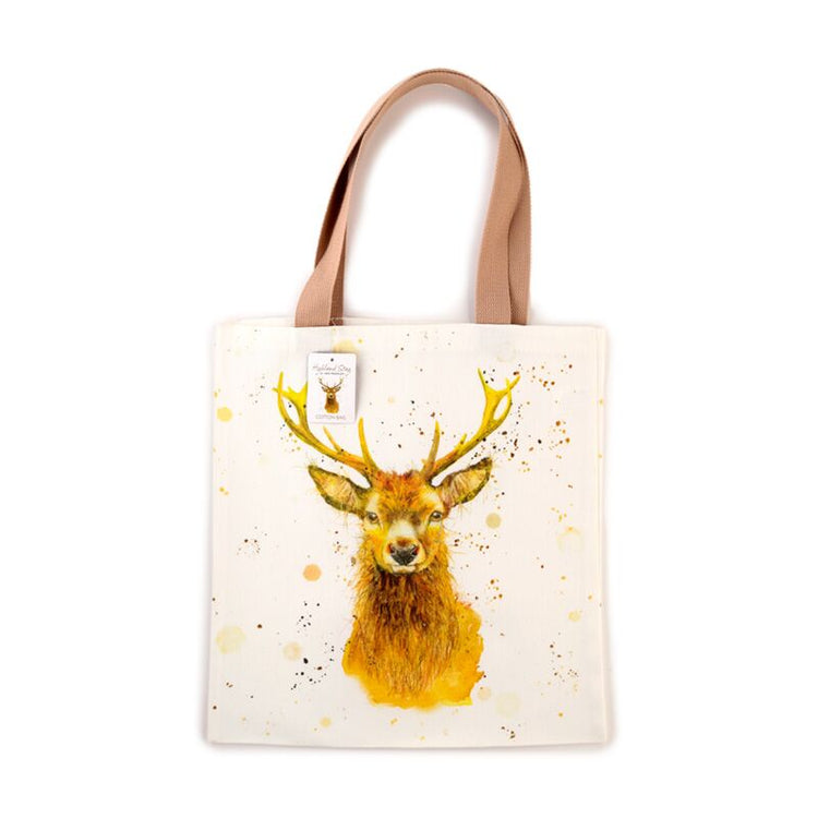 Jan Pashley Wild Hert Poly -Baumwolltasche