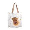Jan Pashley Highland Cow Poly Wattebeutel