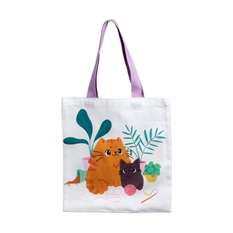 Bohnen Co -Katzen wiederverwendbare Tasche