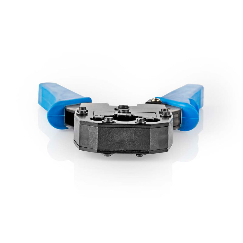 Imp nedis krtang | Cat5 Cat5e Cat6 Cat6a RJ10 RJ11 RJ45 | Abisolierzange | ABS-Stahl | blau - ccgb89510bu