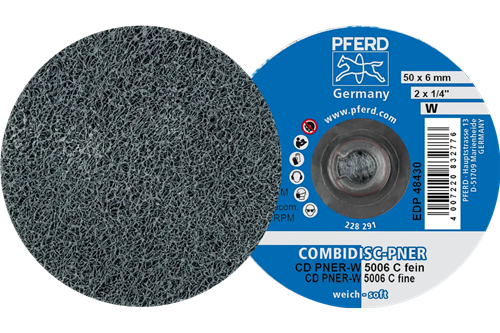Pferd CD-Vliesscheibe ø50mm fein sic | 25 Stk