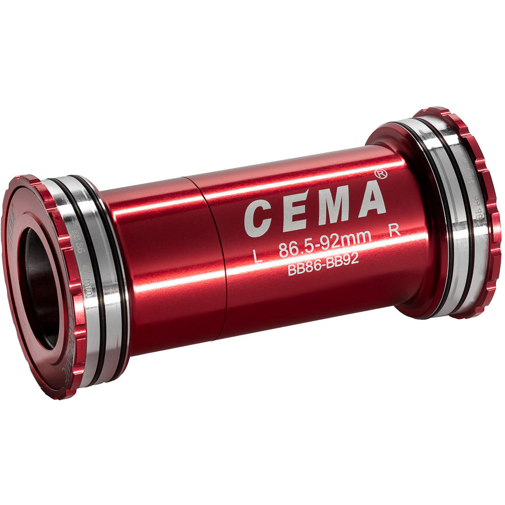 Cema Bracketas BB86-BB92 Shimano SG3 Coated KER. Rot