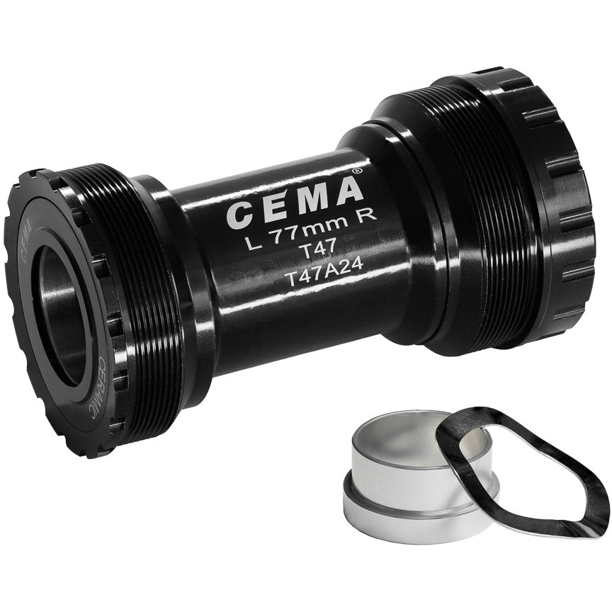 Cema Bracketas T47A SRAM GXP SG3 Beschichteter Keramikschwarz