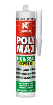 Griffon Polymax Fix Seal Montagedichtstoff transparent 300g