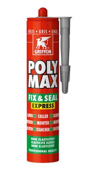 Griffon Polymax Fix Seal Montage-Dichtungsset grau 425g
