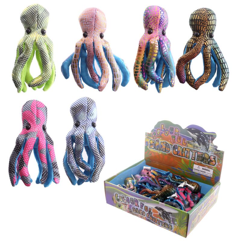 Tintenfischtiere Umarmungen Sandtiere 13 cm