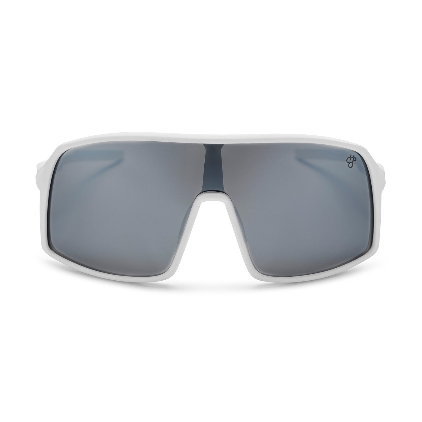 Chpo -Brille Erica weißer Silberspiegel