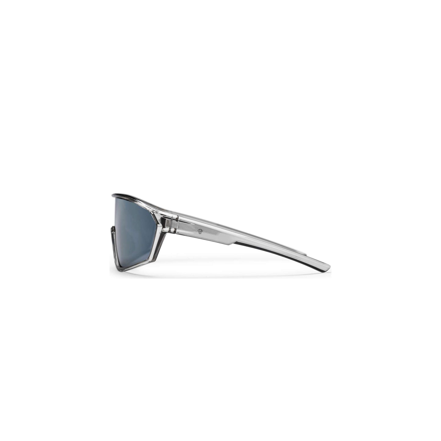 CHPO -Brille Vinfred grauer transparenter Silberspiegel
