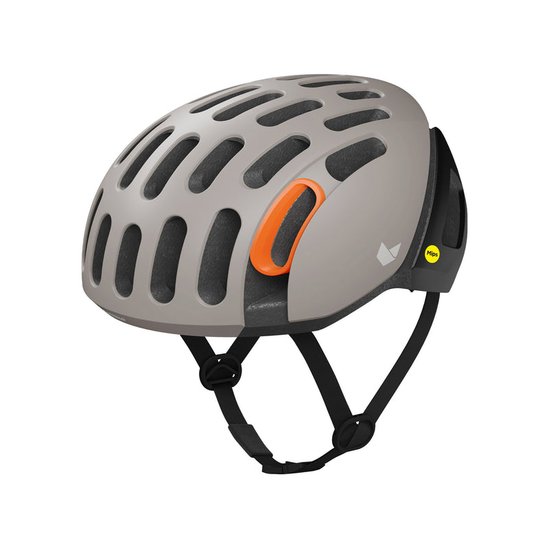 Buzaglo Racing Helm Whisper II Größe m Matt Silber Schwarz