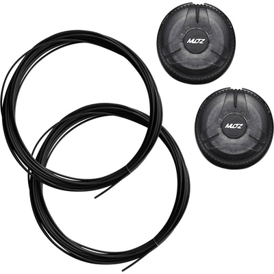 Buzaglo katzenartiger Drehverschluss Maxino RC1 Compact'o Reflection x Schwarz (2 Stück)