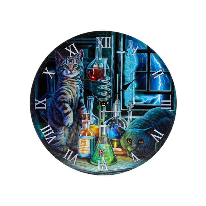 Lisa Parker Jekyll Hyde Cats gedruckte Uhr