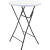 Stehtisch weiß ø80xh110cm