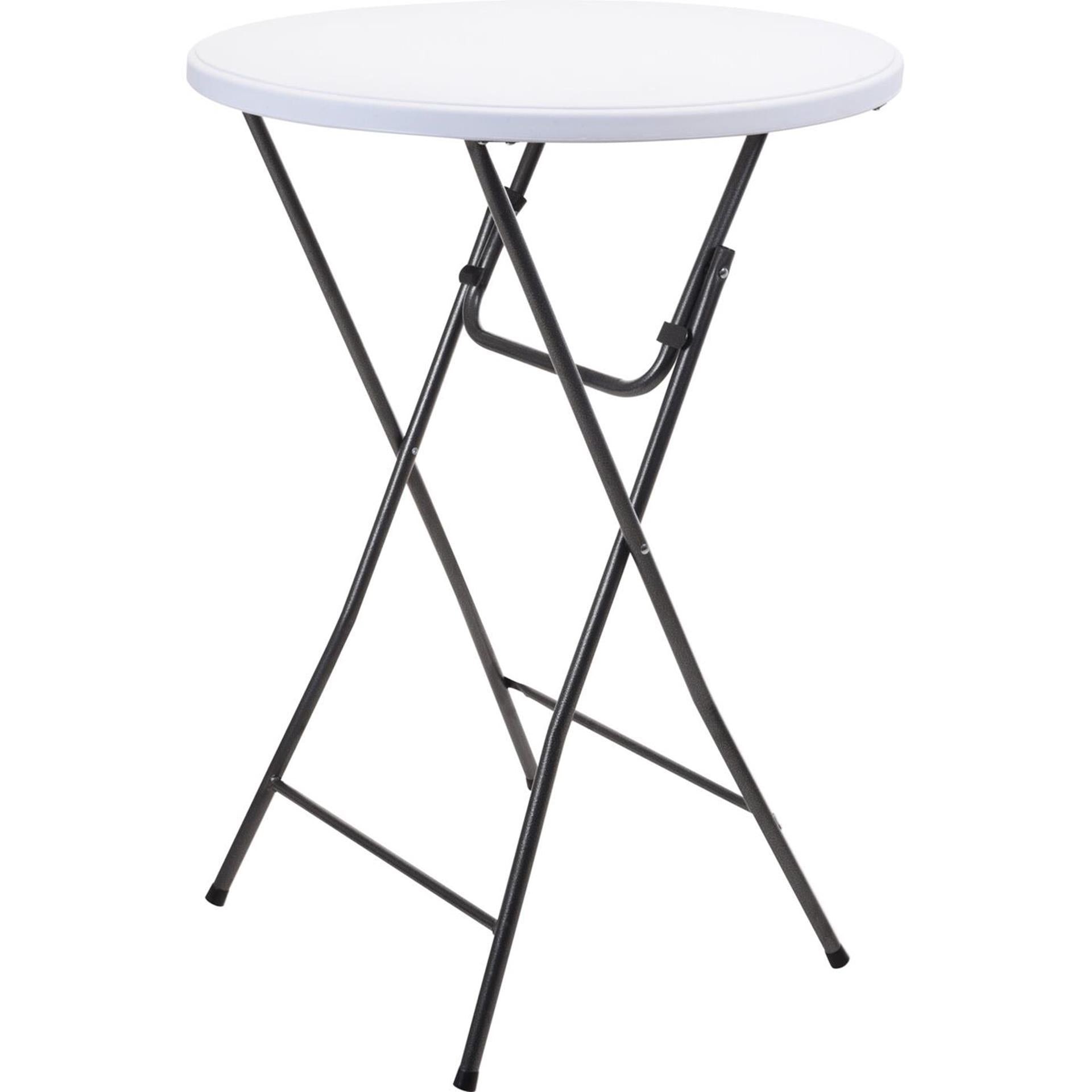 Stehtisch weiß ø80xh110cm