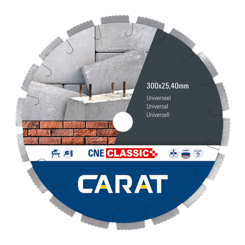 Carat Diamantsägeblatt 300mm universal