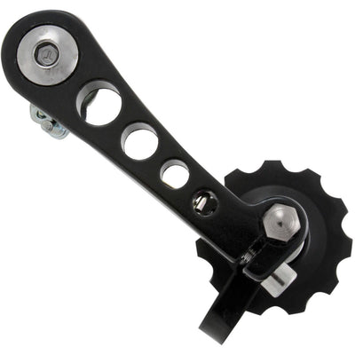Kettenspanner Aluminium 68mm schwarz BMX Dirt Single Speed