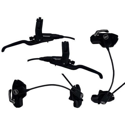 Magura Bikes Magura hydraulisches Bremsset HS22i 1100 2100 mm schwarz OEM