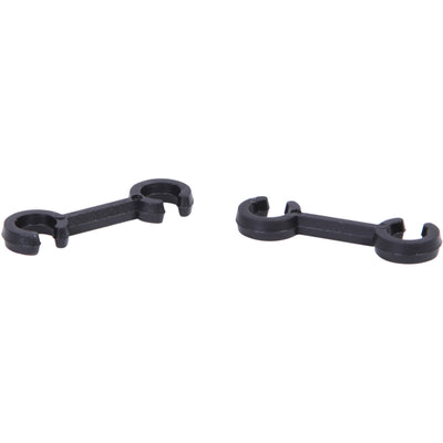 Kabelclips 4-5mm PVC Black (100x) ELV2010020