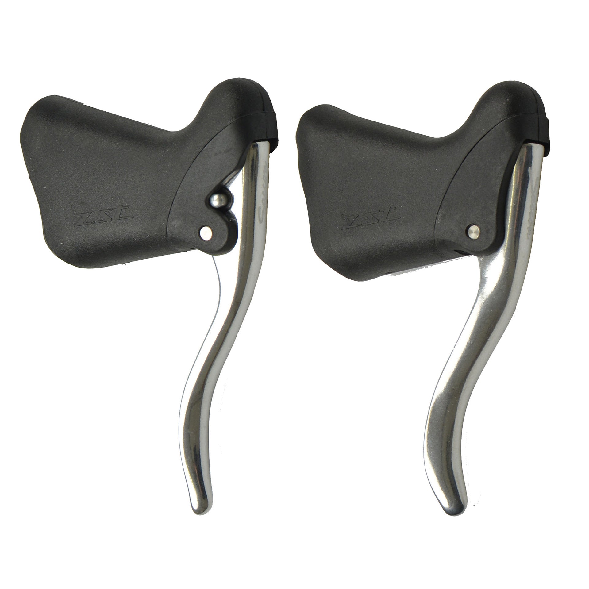 Bremsgriff-Set Race 3-Finger silber schwarz 2-teilig