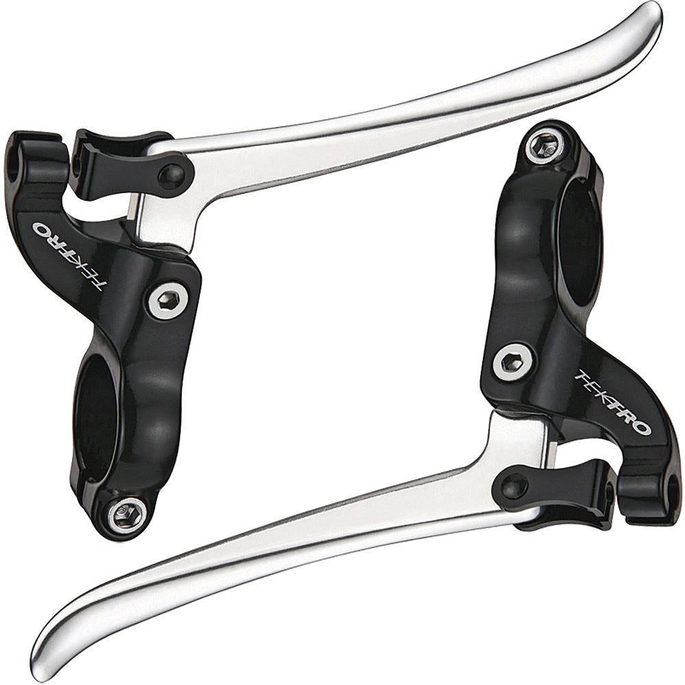 Tektro Bremsgriff Set Canti Caliper L+R FL750 ZW. Silber 22,2 mm