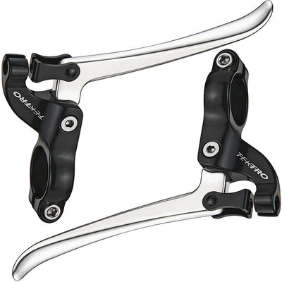 Tektro Bremsgriff Set Canti Caliper L+R FL750 ZW. Silber 22,2 mm