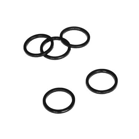 VWP Ballheadsring -Abstandshalter Alu 3mm 1 Schwarz P 5