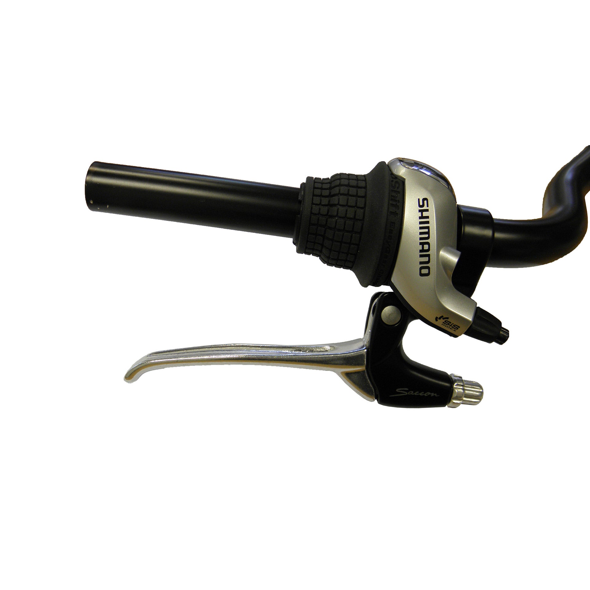 VWP Saccon Bremsgriffset für Shimano Nexus 7V schwarz silber