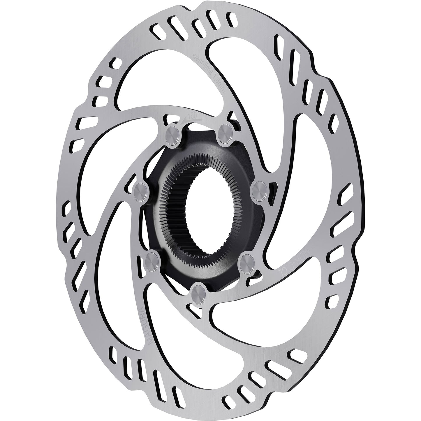 Magura Bremsscheibe MDR-C-CL 160 Centerlock Lockingachse Achse
