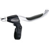 TEKTRO CL530TS+CL533RT Rollerbrake Bremsgriffset 4-Finger schwarz satiniert mit Klingel (Pendelverpackung)