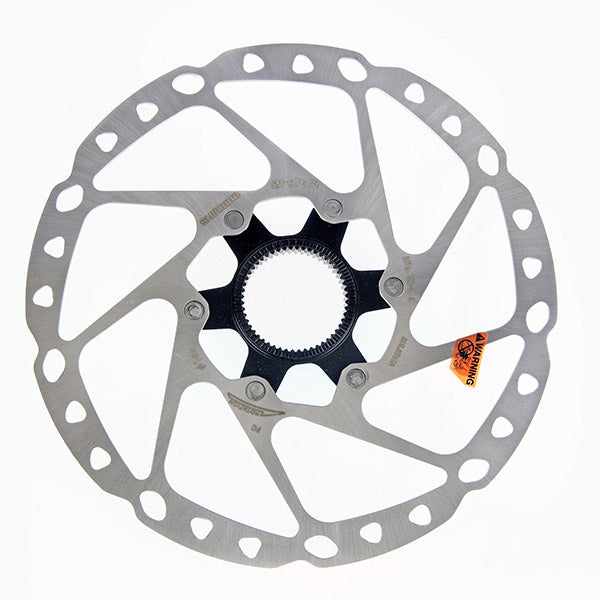 Shimano SM-RT64 Bremsscheibe 180 mm Mittelstahl aus Edelstahl Alu Silber