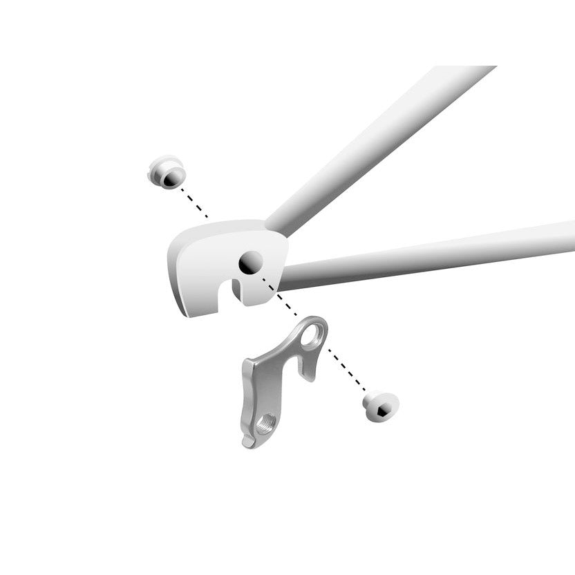 Schaltauge GH-009 60 mm silber