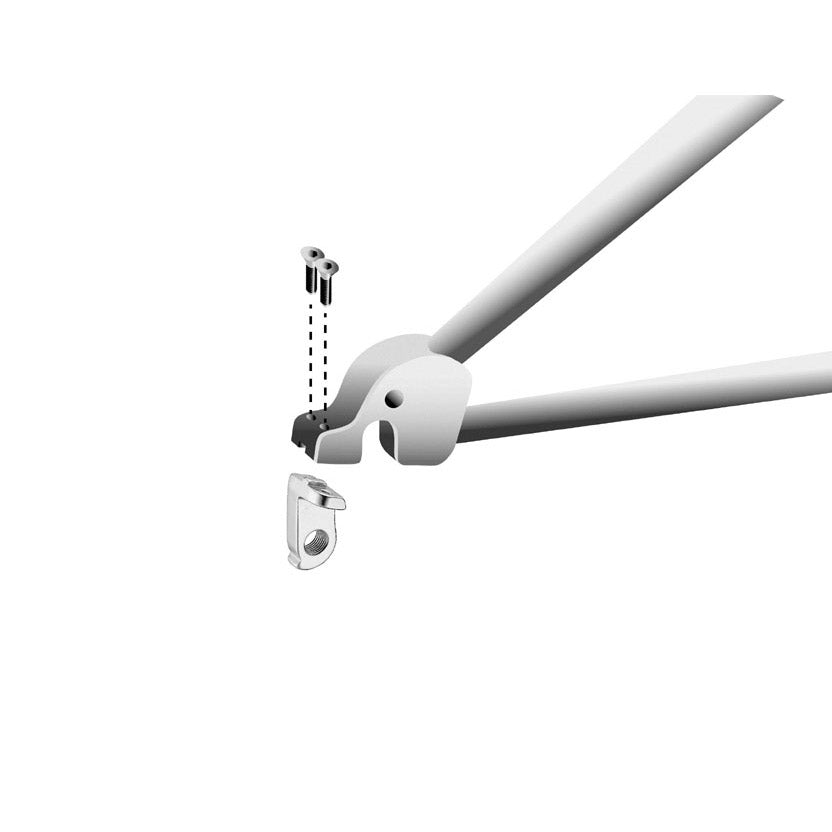 Union Schaltauge GH-076 mit Schraubensatz M4x0,7