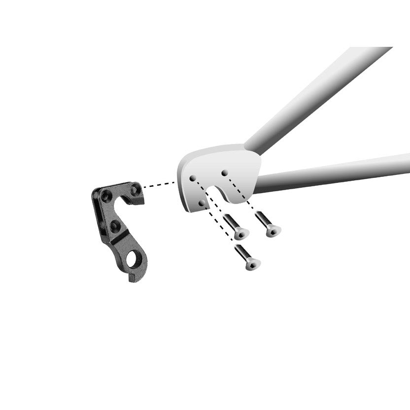 Union Schaltauge GH-107 mit Schraubensatz M3x0,9
