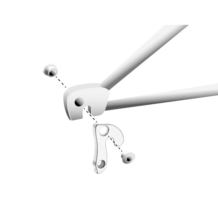Union-Schaltauge GH-123 mit Schraubensatz M8x0,75
