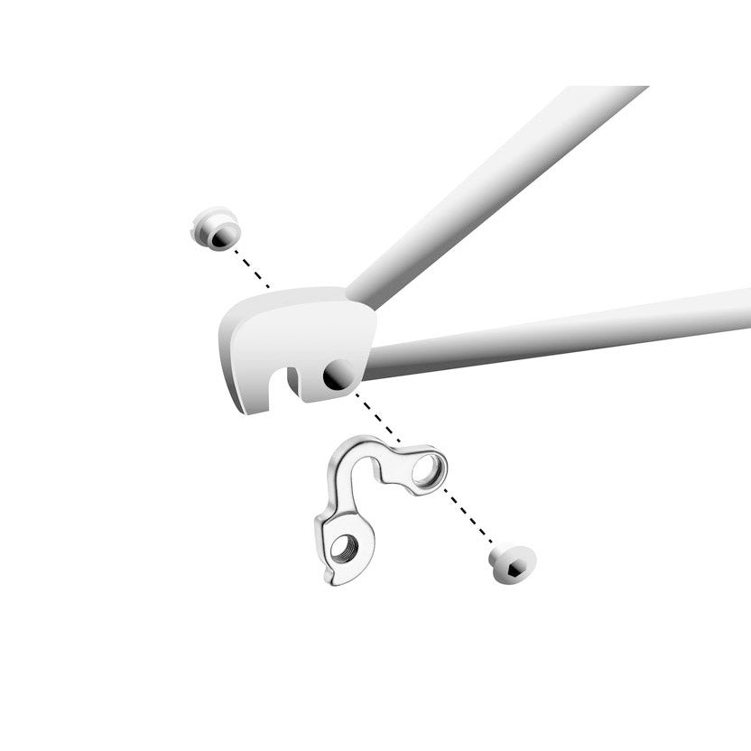Union-Schaltauge GH-129 mit Schraubensatz M8x0,75