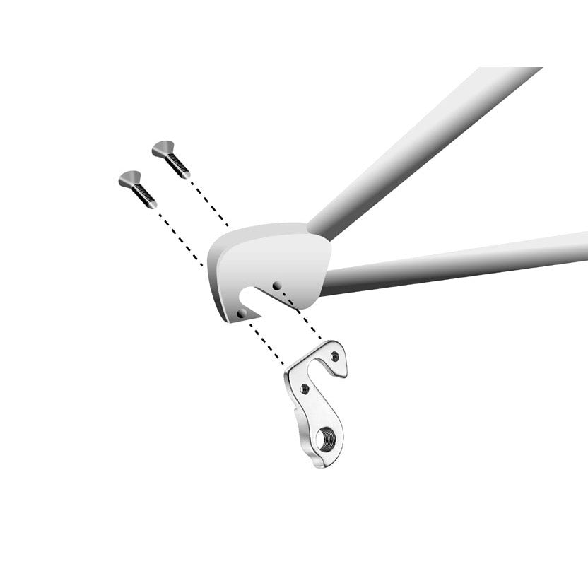 Union-Schaltauge GH-155 Orbea mit Gewindefahrwerk