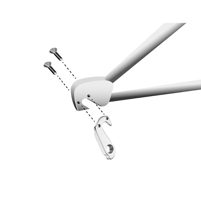 Union-Schaltauge GH-158 Cervelo mit Schraubensatz