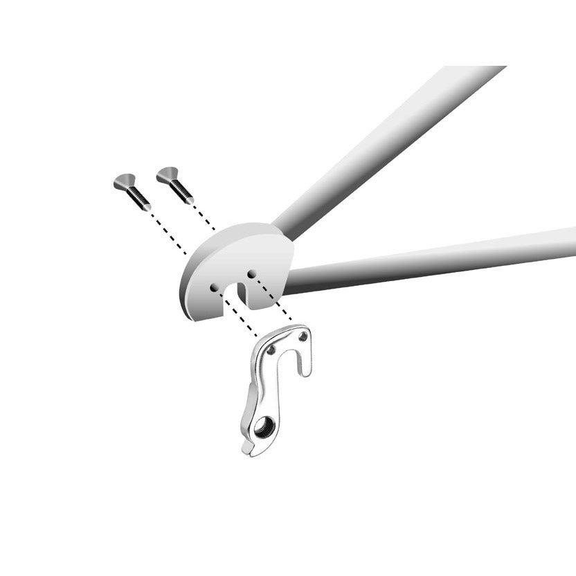 Schaltauge GH-165 59,2 mm silber