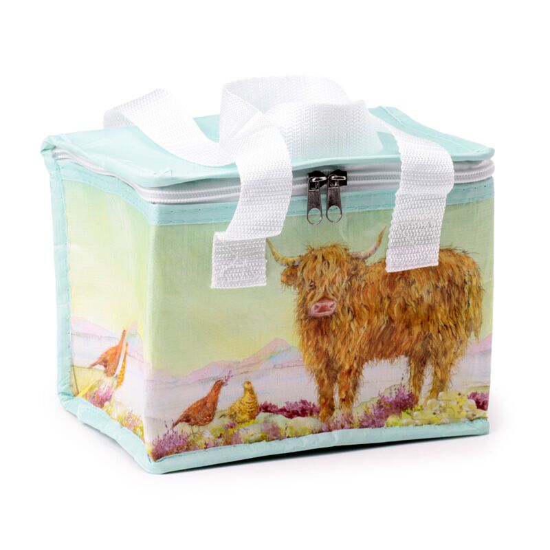 Jan Pashley Highland Cow Rpet Lobable Kühlertasche Lunchtasche Tasche